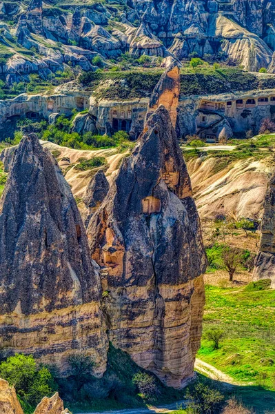 Fairy Chimneys Rock Formation Cappadocia Turkey — Stock Photo, Image