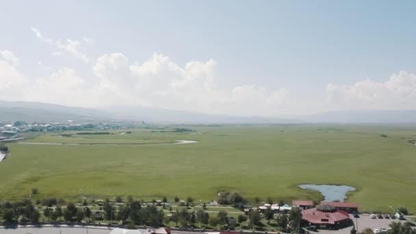 Aerial View Ardahan City Beautiful Landscape Footage Turkey — Stock videók