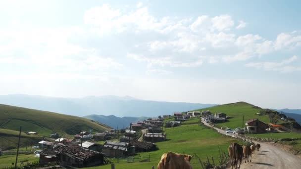 Aerial View Karester Plateau Trabzon Footage Turkey High Quality Footage — Stock videók