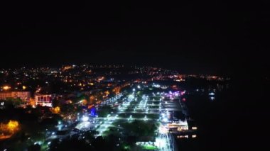 Aerial view of Tekirdag City landscape. 4K Footage in Turkey. High quality 4k footage
