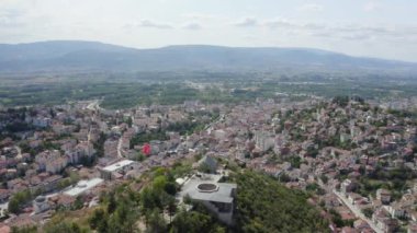 Aerial view of Tokat City landscape. 4K Footage in Turkey. High quality 4k footage