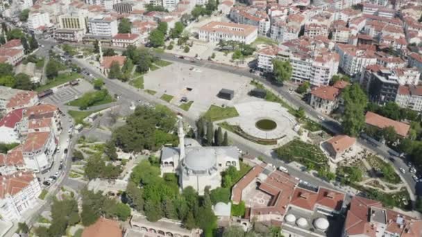 Aerial View Tekirdag City Landscape Footage Turkey High Quality Footage — стоковое видео