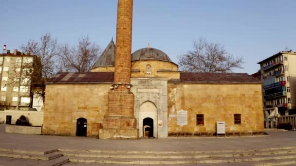 Pemandangan Udara Masjid Kirsehir Footage Turki Rekaman Berkualitas Tinggi — Stok Video