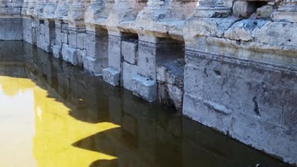 Roman Bathhouses Yozgat Turkey — Vídeos de Stock