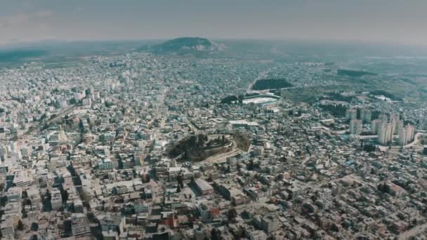 Вид Воздуха Землетрясение Хатай Газиантеп Землетрясение Турции — стоковое видео