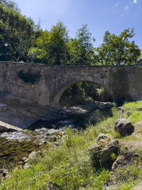 Barcena Belediye Başkanı, Cantabria, İspanya - 7 Ağustos 2023: Barcena Belediye Başkanlığı, Cantabria 'nın en eski kenti, 7 Ağustos 2023 Bartabria Belediye Başkanı, İspanya