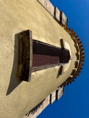 Liandres, Ruiloba, Cantabria, İspanya - 8 Ağustos 2023: Barcena Belediye Başkanlığı, Cantabria 'nın en eski kenti, 8 Ağustos 2023, Liandres, Ruiloba, Cantabria, İspanya