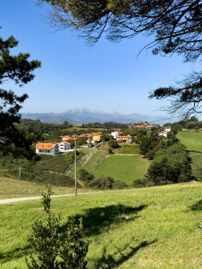 Cantabrian sahilinin güzel manzarası