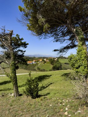 Cantabrian sahilinin güzel manzarası