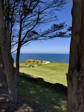 Cantabrian sahilinin güzel manzarası