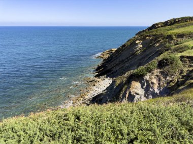 Cantabrian sahilinin güzel manzarası