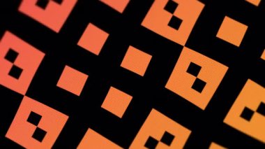 UHD 4K Canlandırılmış Soyut illüstrasyon modelleri mozaik arkaplan