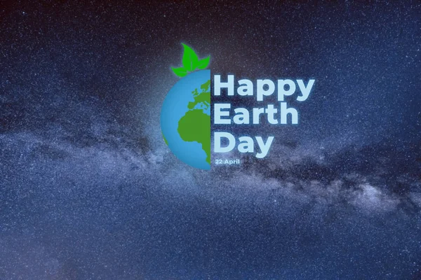 Happy International Earth Day Environmental Problems Environmental Protection Vector Illustration — Stock Photo, Image