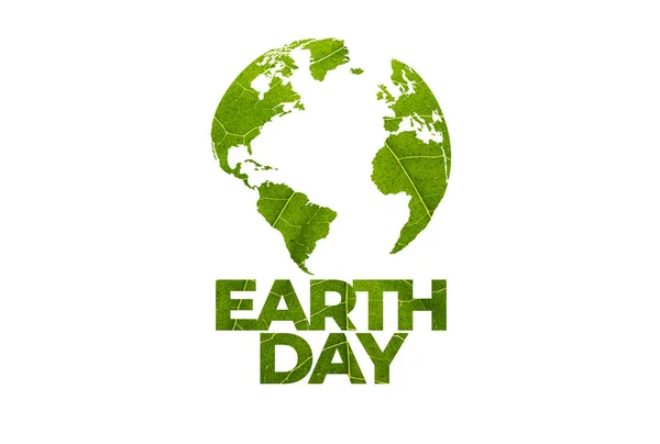 Happy Earth Day Banner Illustratie Van Een Happy Earth Day — Stockfoto