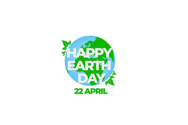 Feliz Dia Terra Conceito Ecológico Ecológico Ecológico Ambiente Mundial Fundo — Fotografia de Stock