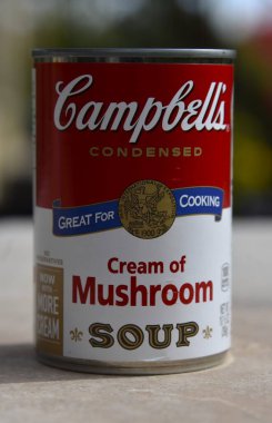Campbell'ın kremalı mantar çorbasının olabilir