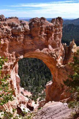 Doğal köprü Utah Bryce Canyon Milli Parkı