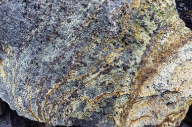 Taş yüzey. Volkanik kaya. Güzel doğal taş dokusu.