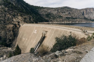 Hetchy Resorvoir, Yosemite, Kaliforniya. Yüksek kalite fotoğraf