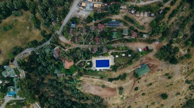 Kabak Körfezi Drone Fotoğrafı, Ege Denizi Fethiye, Mugla Turkey. Yüksek kalite fotoğraf