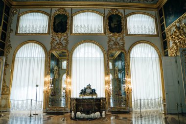 Tsarskoye Selo Puşkin, St. Petersburg, Rusya - sep 2022. Yüksek kalite fotoğraf