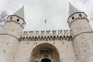 İstanbul, Türkiye, 28 Kasım 2022 Topkapı Harem 'i, Plat' ın içinden görüntüler. Yüksek kalite fotoğraf