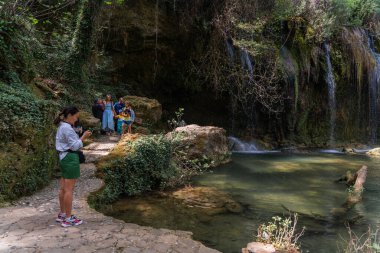 Famous Kursunlu Waterfalls in Antalya, Turkey. High quality photo