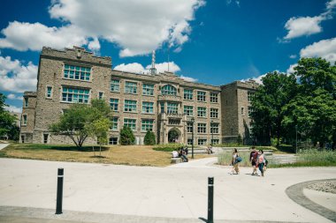 London Western Ontario University. Canada. - sep 2022. High quality photo clipart