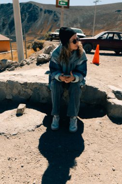 Volkan Nevado de Toluca Ulusal Parkı 'nın içinde kraterin içinde göller var. Mexico City yakınlarındaki manzara. Yüksek kalite fotoğraf