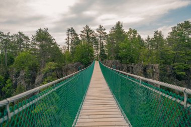 Sheguiandah, Ontario, Kanada - On Mil Noktası Ticaret Merkezi. Yüksek kalite fotoğraf