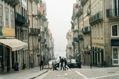Porto, Portekiz - Sep, 2022 ünlü Portekiz şehri Panorama. Porto, Portekiz. Yüksek kalite fotoğraf