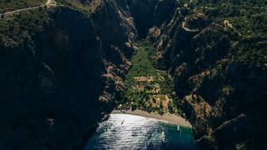 Kelebek Vadisi 'nin derin vadisi, Fethiye, Türkiye. Yüksek kalite fotoğraf