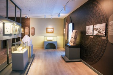 Pera Müzesi İstanbul 'da sergiler, hindi - sep 2022. Yüksek kalite fotoğraf