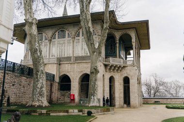 Topkapı Sarayı, İstanbul, Türkiye, Haziran 2022. Dördüncü avludaki binalar. Yüksek kalite fotoğraf