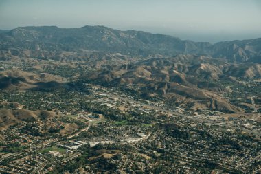 Los Angeles County California 'daki Stevenson Çiftliği' nde bulunan banliyölerin temizlenmesi. Yüksek kalite fotoğraf