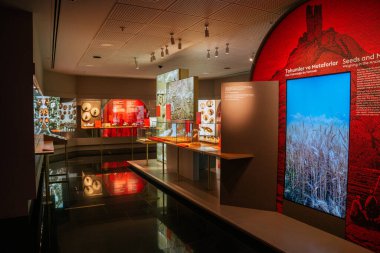 Pera Müzesi İstanbul 'da sergiler, hindi - sep 2022. Yüksek kalite fotoğraf