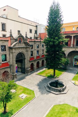 Museo Nacional de las Culturas del Mundo INAH, mexico city - may 2023. High quality photo clipart