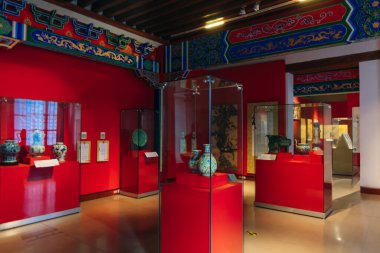 Museo Nacional de las Culturas del Mundo INAH, Meksika şehri - Mayıs 2023. Yüksek kalite fotoğraf