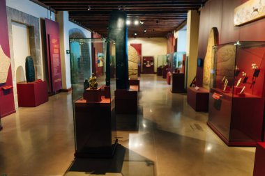 Museo Nacional de las Culturas del Mundo INAH, Meksika şehri - Mayıs 2023. Yüksek kalite fotoğraf