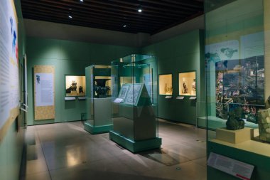 Museo Nacional de las Culturas del Mundo INAH, Meksika şehri - Mayıs 2023. Yüksek kalite fotoğraf