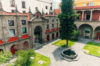 Museo Nacional de las Culturas del Mundo INAH, Meksika şehri - Mayıs 2023. Yüksek kalite fotoğraf