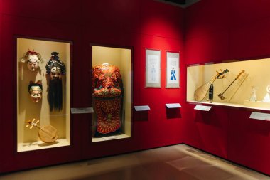 Museo Nacional de las Culturas del Mundo INAH, Meksika şehri - Mayıs 2023. Yüksek kalite fotoğraf