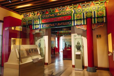 Museo Nacional de las Culturas del Mundo INAH, Meksika şehri - Mayıs 2023. Yüksek kalite fotoğraf