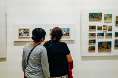 Mexico City, Meksika - Mayıs 2023 Blue House Müzesi İspanyolca: La Casa Azul. Yüksek kalite fotoğraf