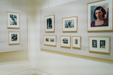 Mexico City, Meksika - Mayıs 2023 Blue House Müzesi İspanyolca: La Casa Azul. Yüksek kalite fotoğraf