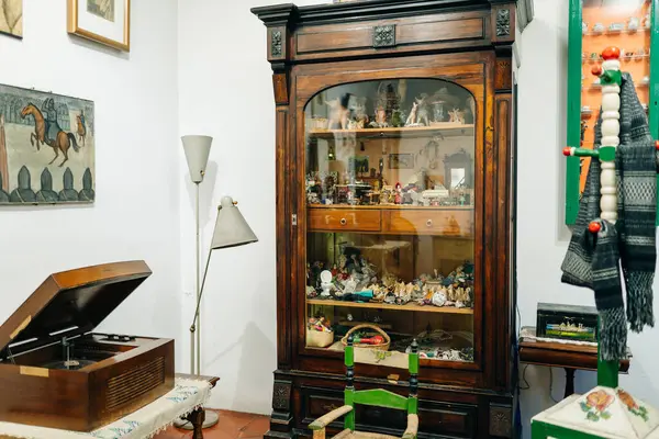 Mexico City, Meksika - Mayıs 2023 Blue House Müzesi İspanyolca: La Casa Azul. Yüksek kalite fotoğraf