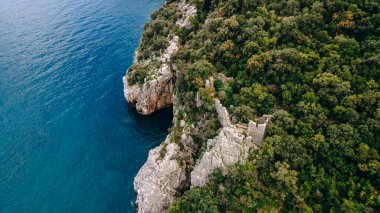 CHIRALI, TURKEY: Türkiye 'de hava manzaralı güneşli plaj beldesi