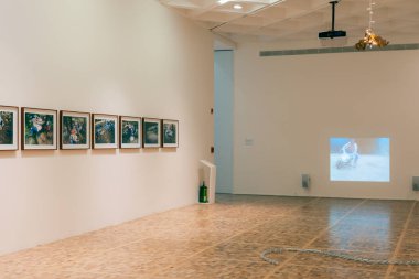 MEXICO CITY, MEXICO - AUG 2022 Museo Rufino Tamayo Çağdaş Sanat Müzesi. Yüksek kalite fotoğraf