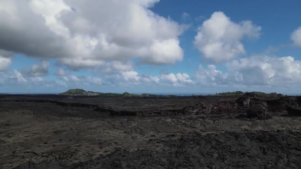 Letectvo Sopky Kilauea Big Island Hawai Vysoce Kvalitní Záběry — Stock video