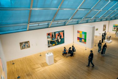 New York Şehri - Ekim 2022 Metropolitan Müzesi 'nde. Yüksek kalite fotoğraf